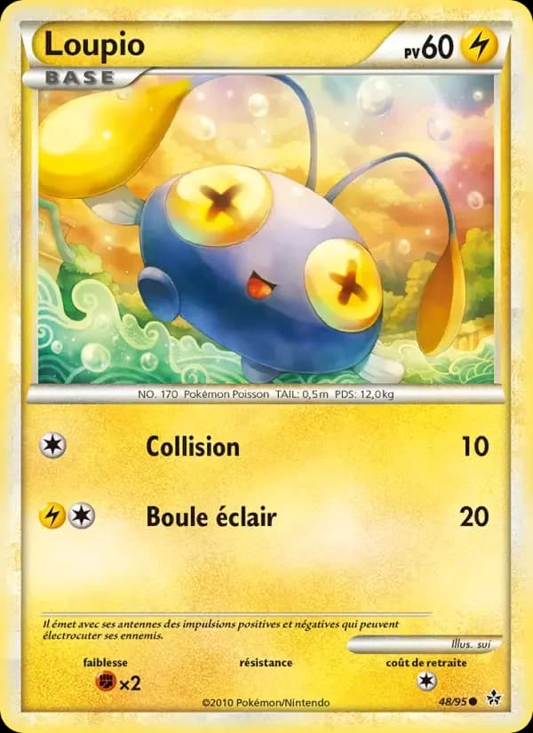 Carte Pokémon Loupio #48 — Déchaînement