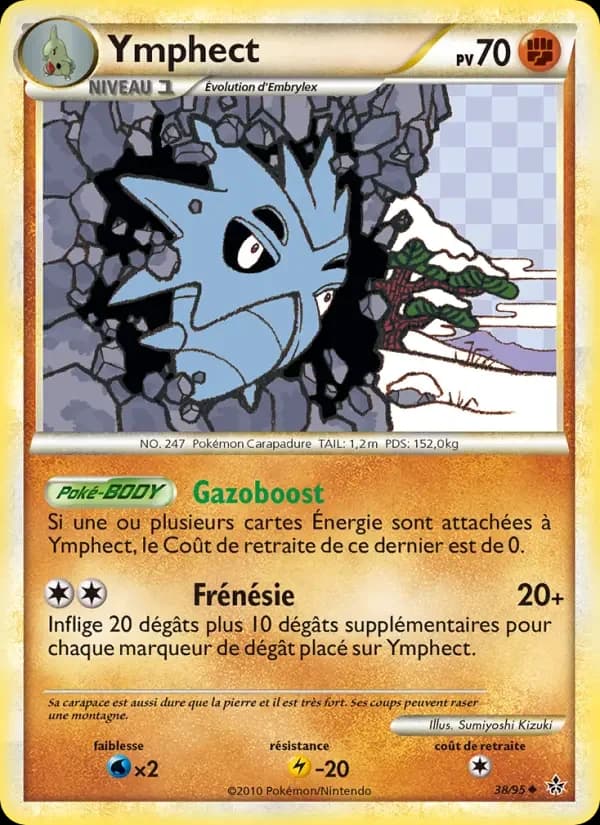 Carte Pokémon Ymphect #38 — Déchaînement