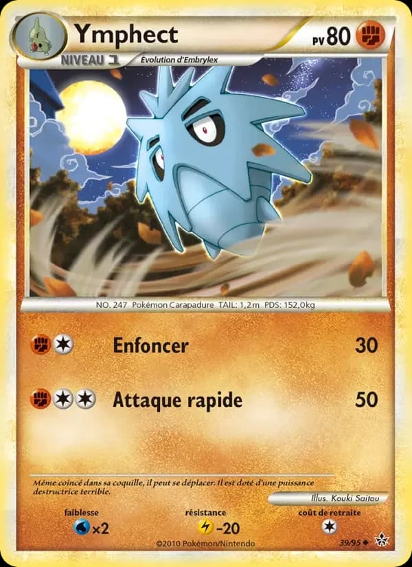 Carte Pokémon Ymphect #39 — Déchaînement