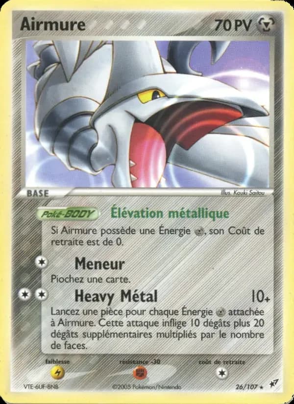 Carte Pokémon Airmure #26 — Deoxys