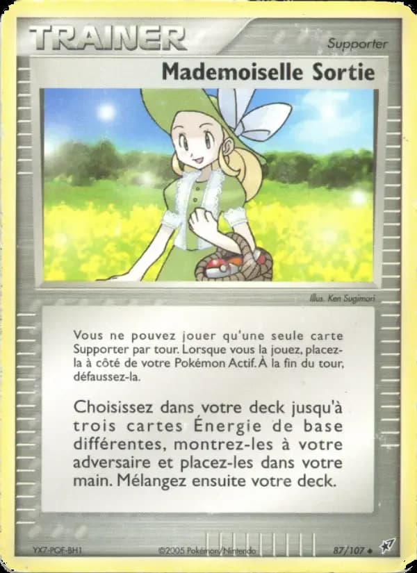 Carte Pokémon Mademoiselle Sortie #87 — Deoxys