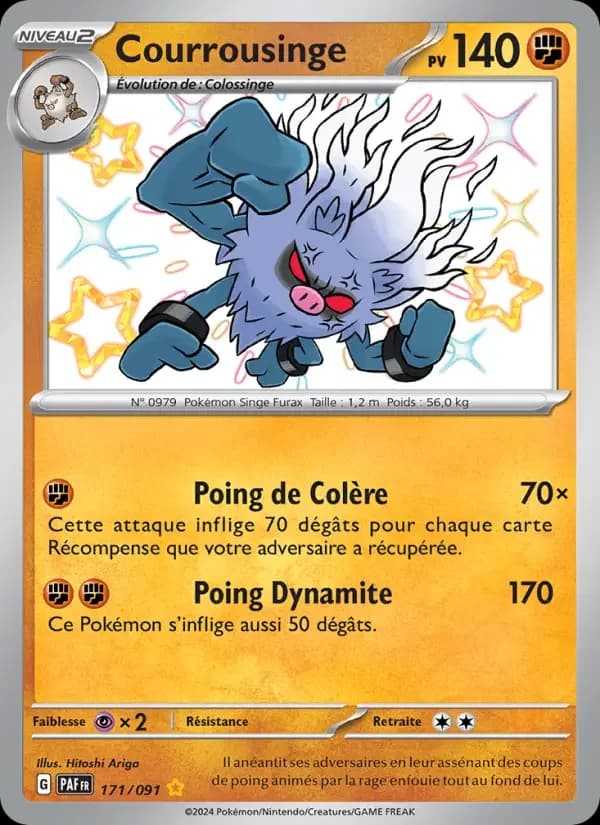 Carte Pokémon Courrousinge #171 — Destinées de Paldea