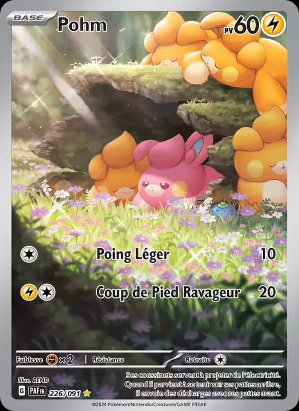 Carte Pokémon Pohm #226 — Destinées de Paldea
