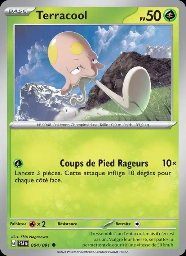 Carte Pokémon Terracool #004 — Destinées de Paldea