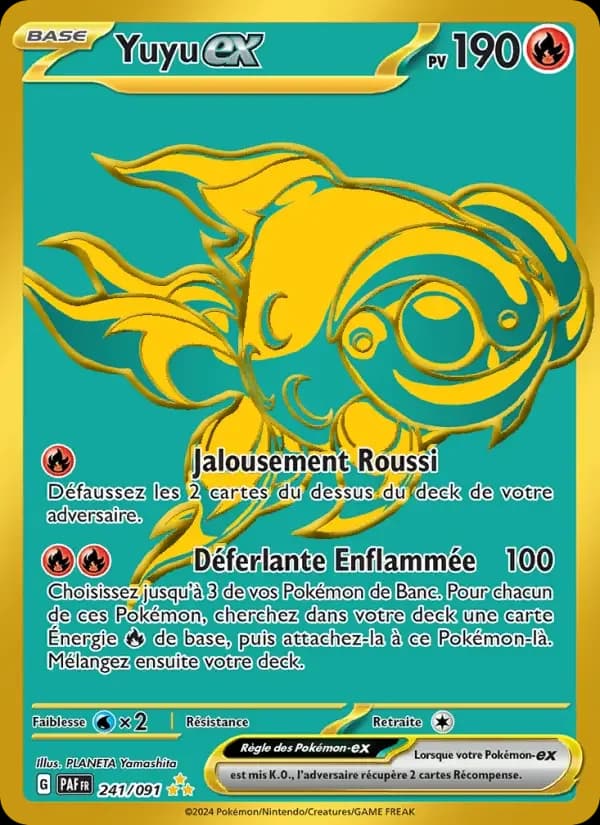 Carte Pokémon Yuyu-ex #241 — Destinées de Paldea