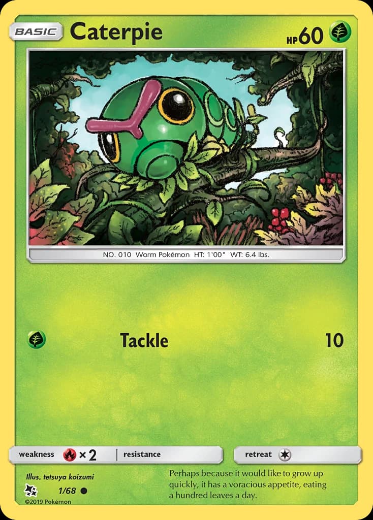Carte Pokémon Chenipan #1 — Destinées Occultes