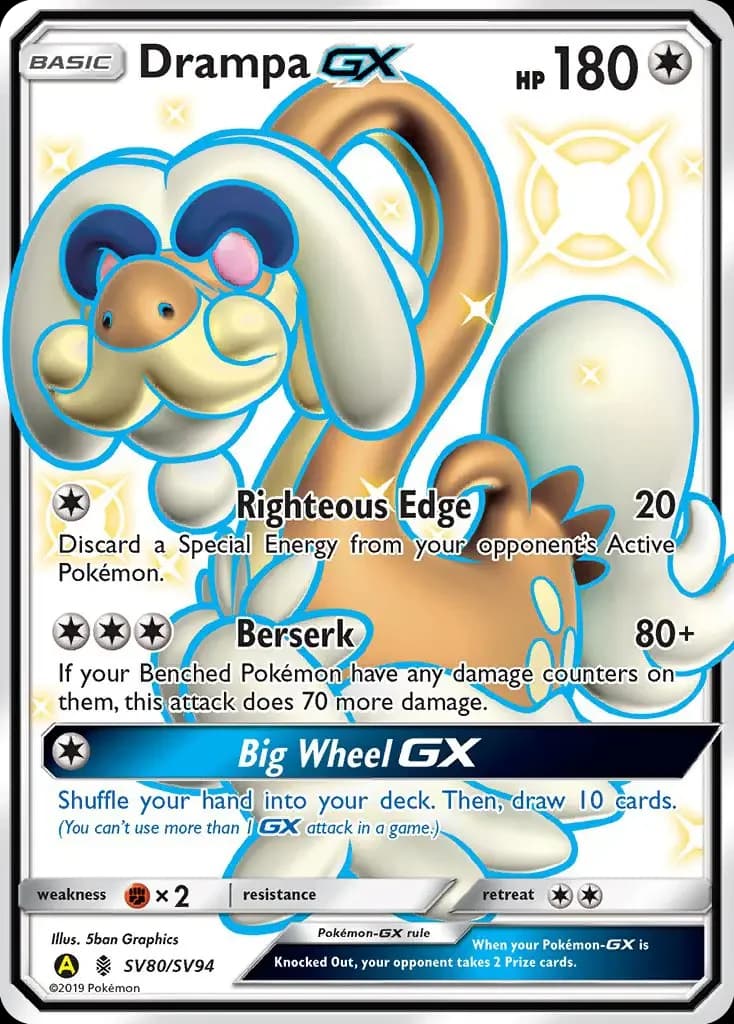 Carte Pokémon Draïeul-GX #SV80 — Destinées Occultes