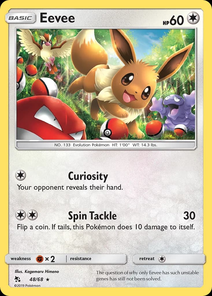 Carte Pokémon Évoli #48 — Destinées Occultes