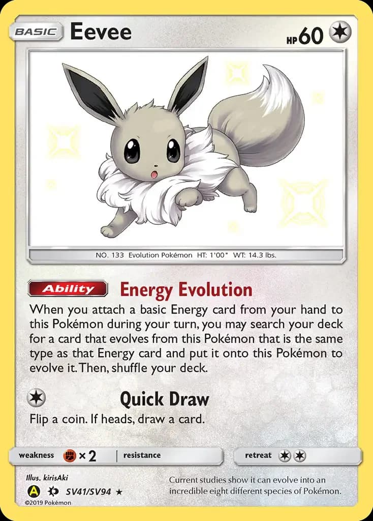 Carte Pokémon Évoli #SV41 — Destinées Occultes