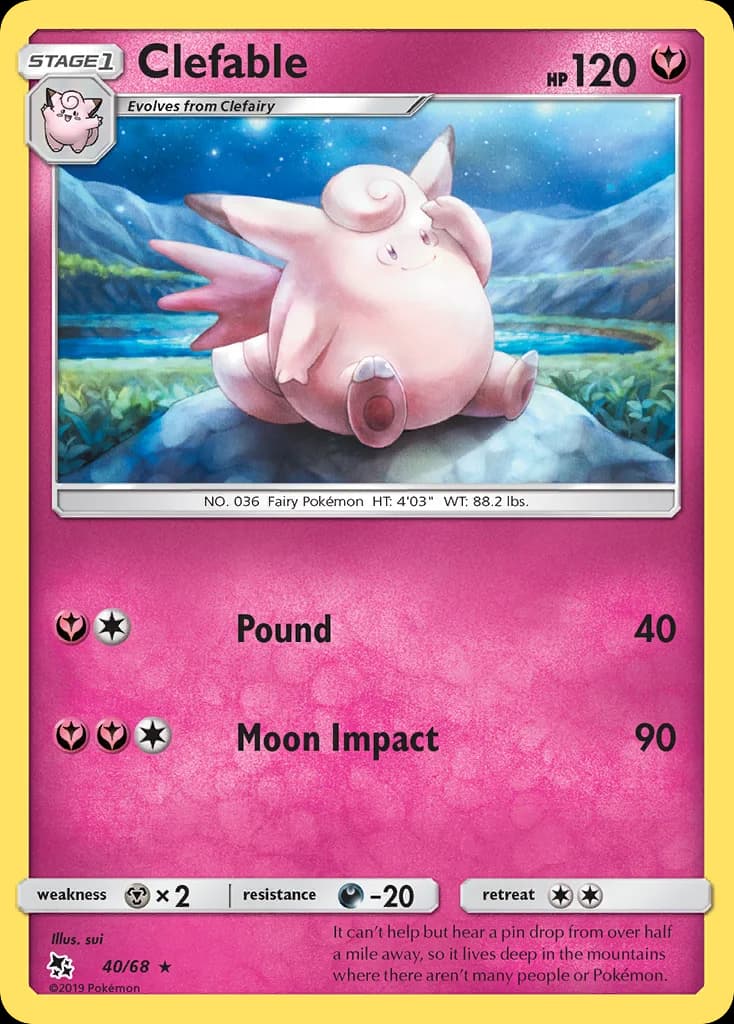 Carte Pokémon Mélodelfe #40 — Destinées Occultes