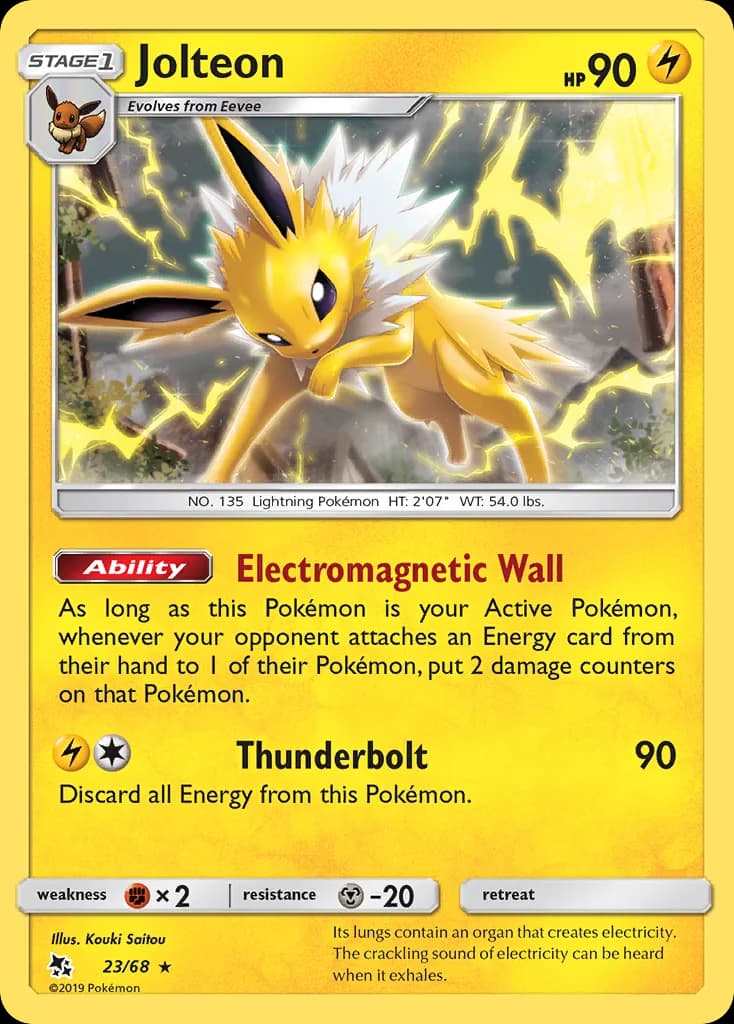 Carte Pokémon Voltali #23 — Destinées Occultes
