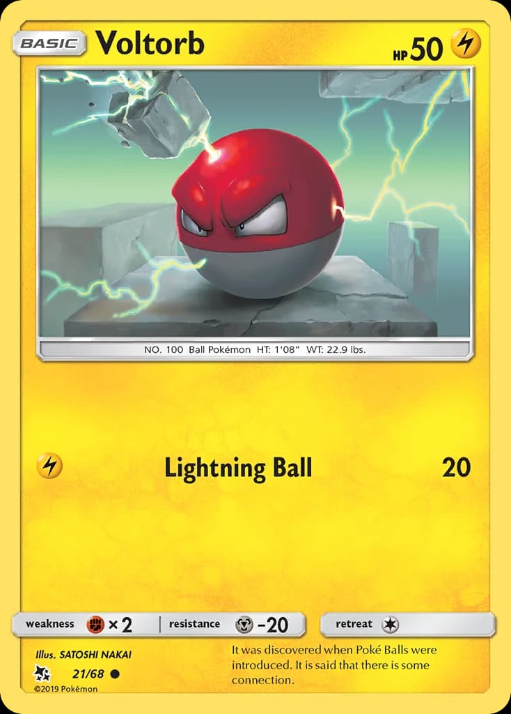 Carte Pokémon Voltorbe #21 — Destinées Occultes
