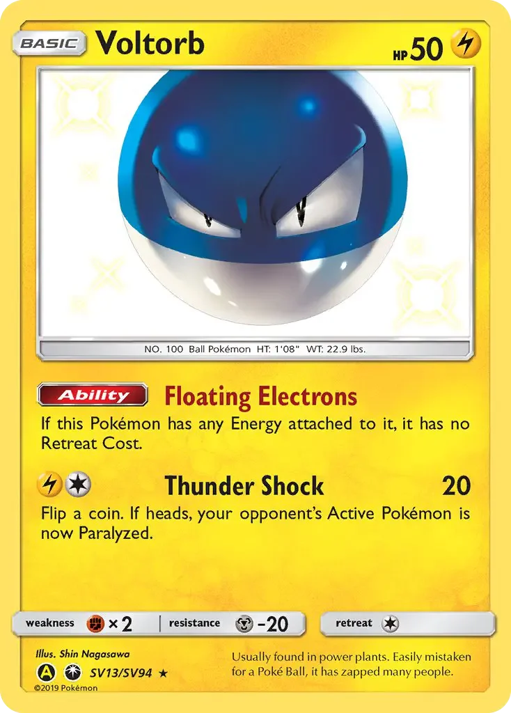 Carte Pokémon Voltorbe #SV13 — Destinées Occultes