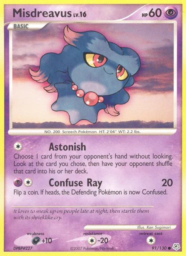 Carte Pokémon Feuforêve #91 — Diamant & Perle