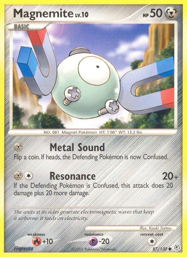 Carte Pokémon Magneti #87 — Diamant & Perle