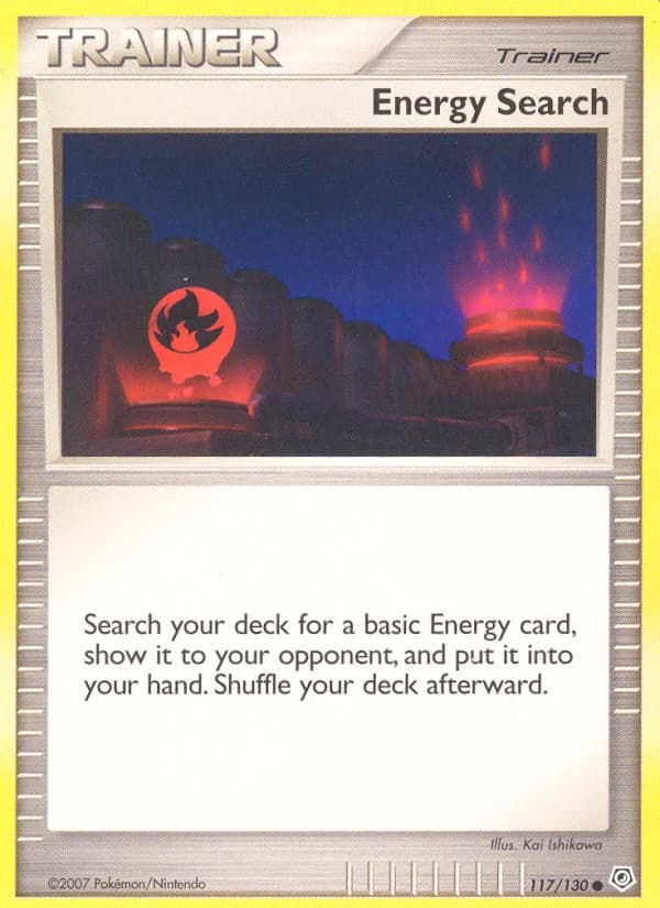 Carte Pokémon Recherche d'énergie #117 — Diamant & Perle