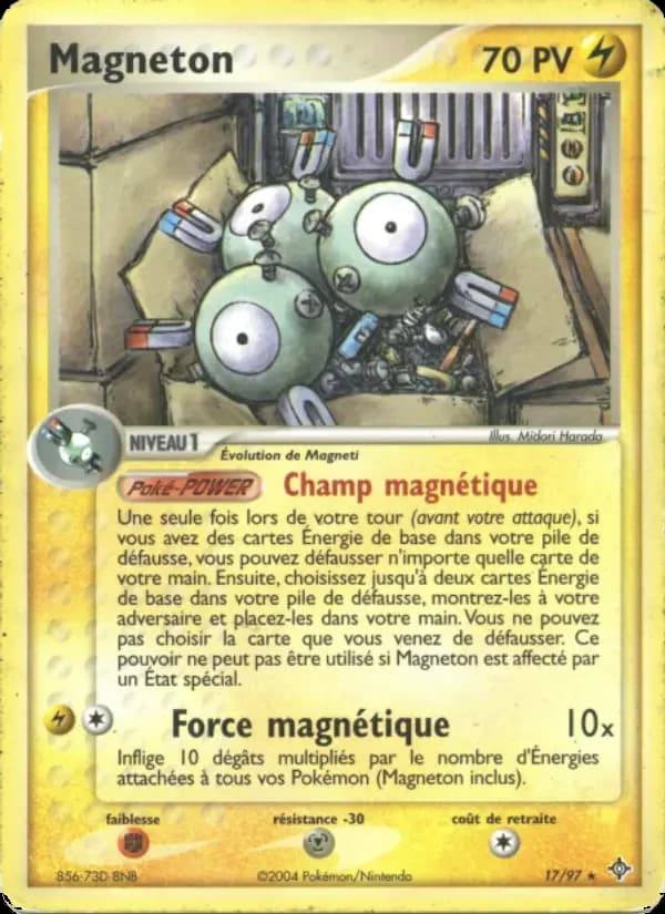 Carte Pokémon Magneton #17 — Dragon