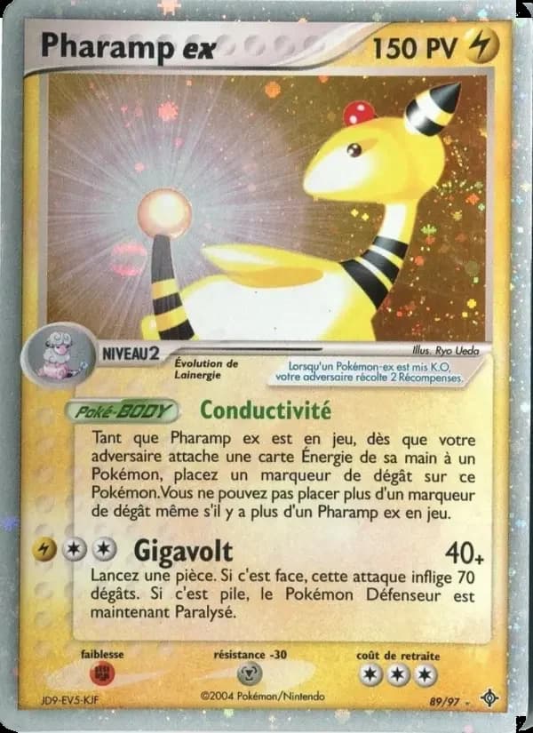 Carte Pokémon Pharamp ex #89 — Dragon