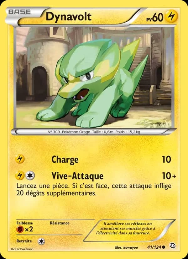 Carte Pokémon Dynavolt #41 — Dragons Exaltés