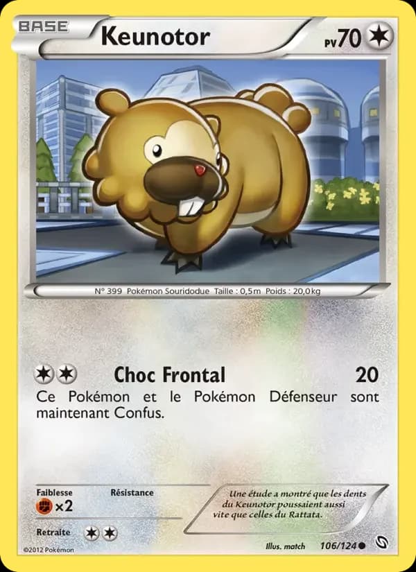 Carte Pokémon Keunotor #106 — Dragons Exaltés