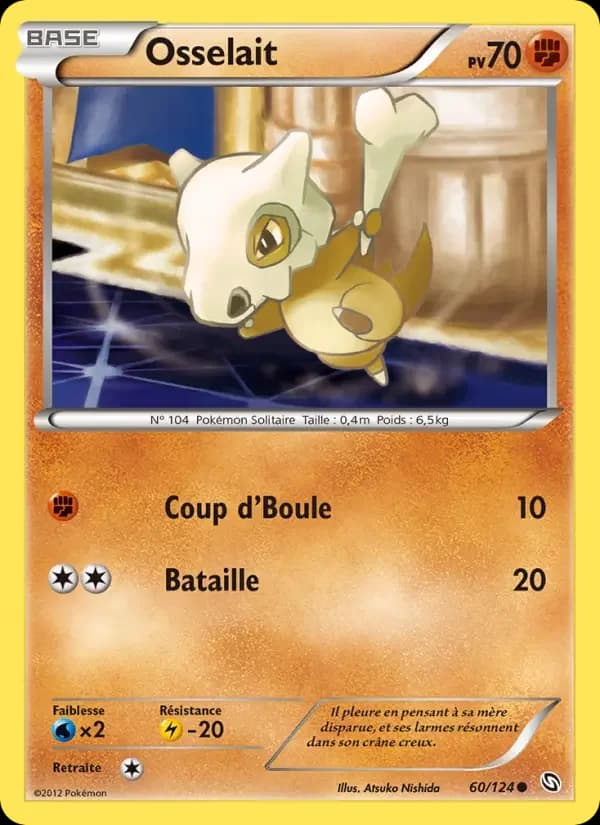 Carte Pokémon Osselait #60 — Dragons Exaltés