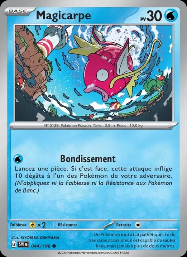 Carte Pokémon Magicarpe #044 — Écarlate et Violet