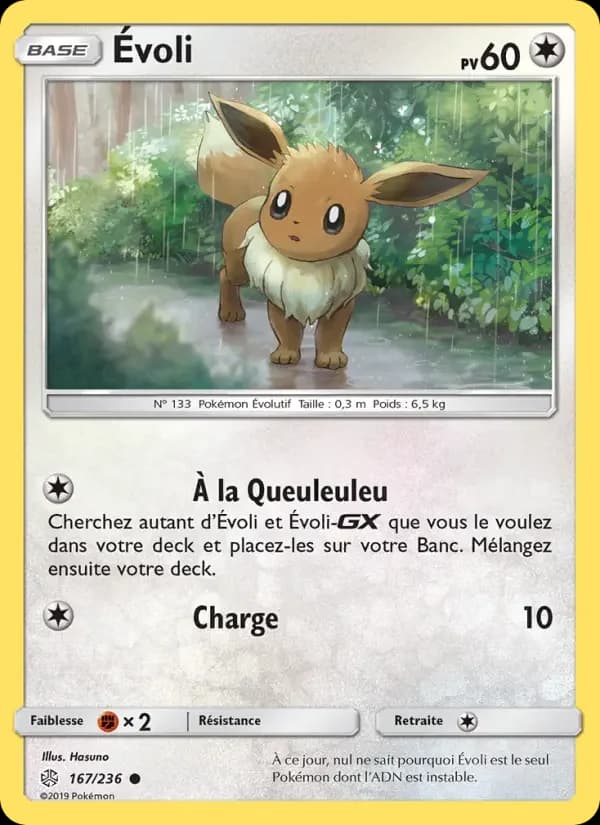 Carte Pokémon Évoli #167 — Éclipse Cosmique