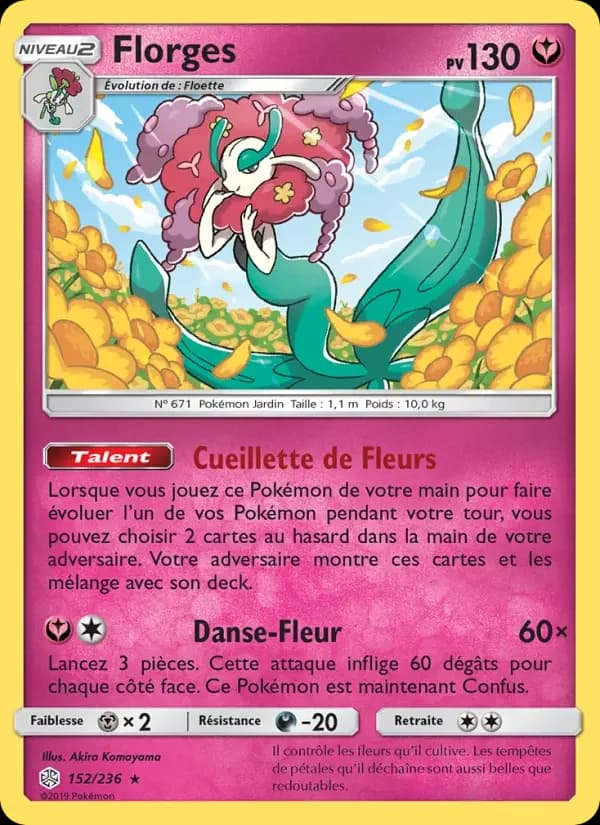 Carte Pokémon Florges #152 — Éclipse Cosmique