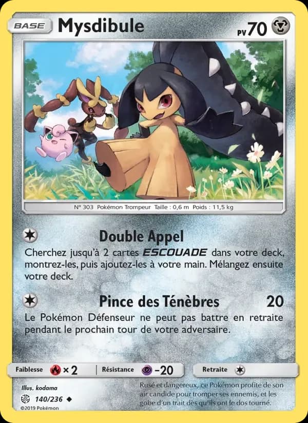 Carte Pokémon Mysdibule #140 — Éclipse Cosmique