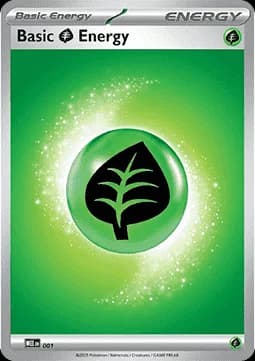 Carte Pokémon Énergie Plante #001 — Énergies Méga-Évolution