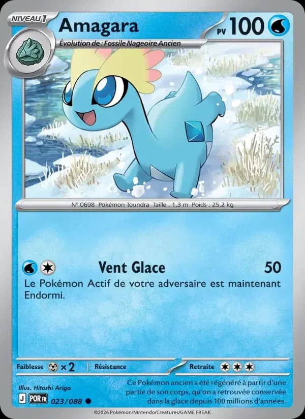 Carte Pokémon Amagara #023 — Équilibre Parfait