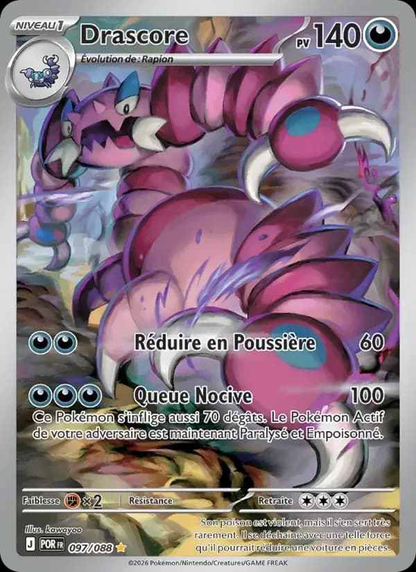 Carte Pokémon Drascore #097 — Équilibre Parfait