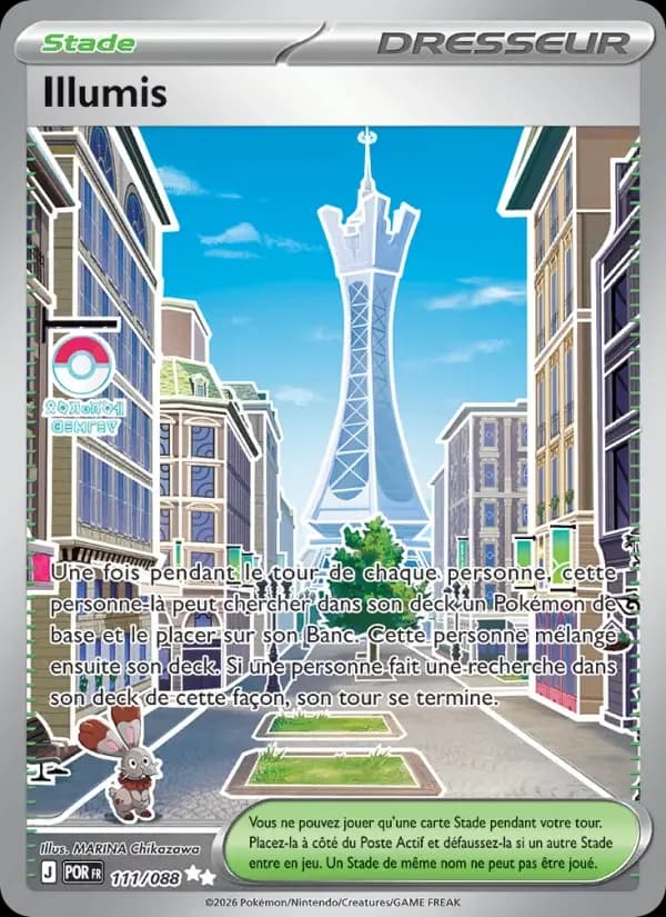Carte Pokémon Illumis #111 — Équilibre Parfait