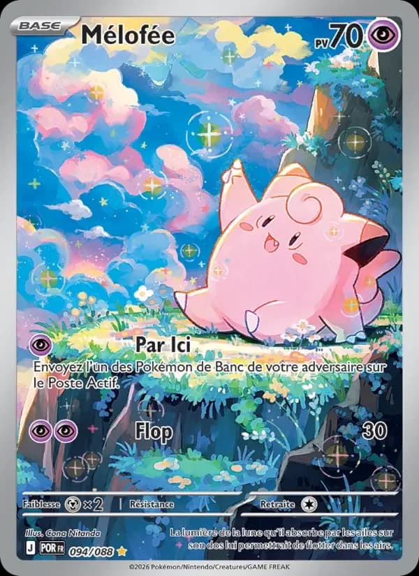 Carte Pokémon Mélofée #094 — Équilibre Parfait
