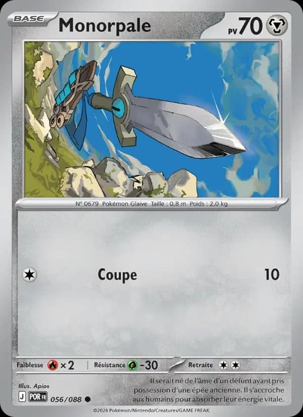 Carte Pokémon Monorpale #056 — Équilibre Parfait