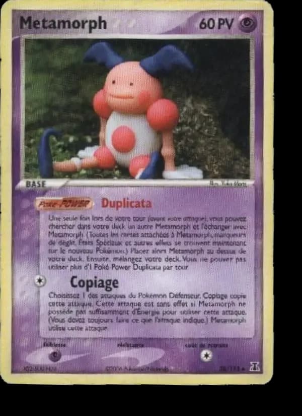 Carte Pokémon Metamorph #38 — Espèces Delta