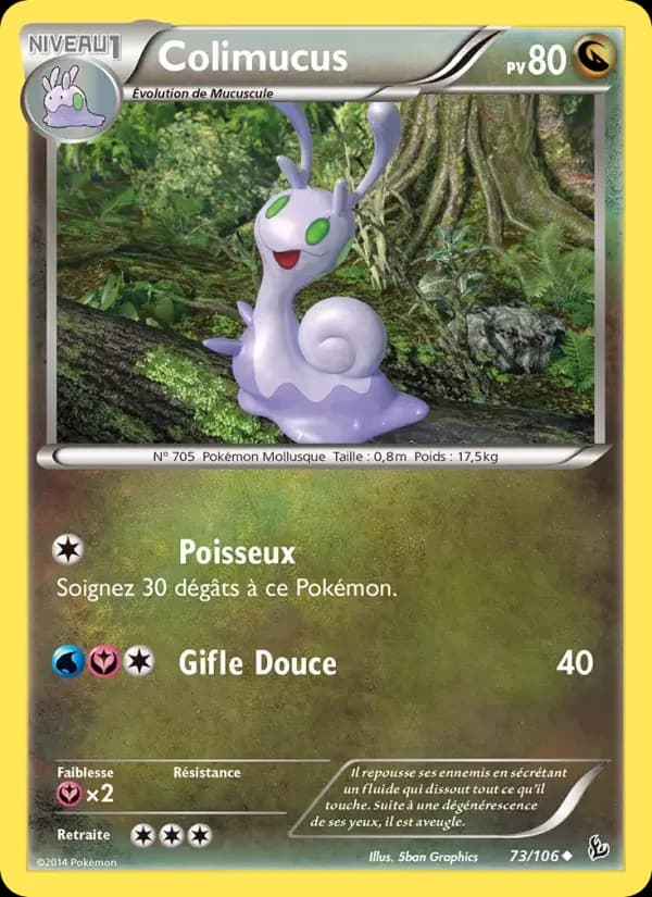 Carte Pokémon Colimucus #73 — Étincelles