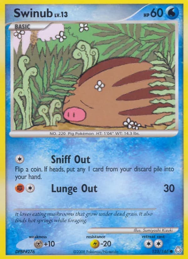 Carte Pokémon Marcracrin #123 — Éveil des Légendes
