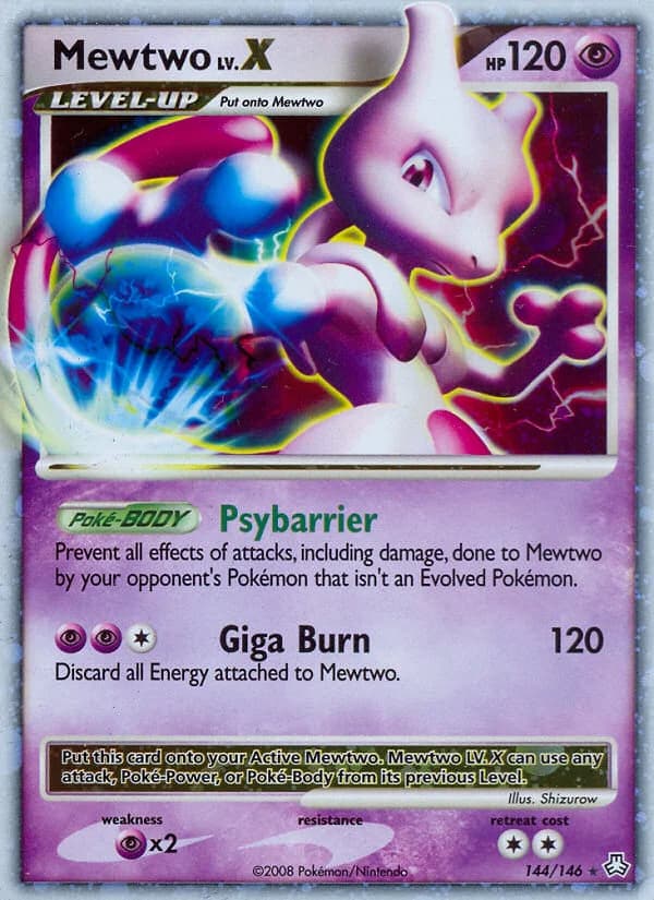 Carte Pokémon Mewtwo #144 — Éveil des Légendes