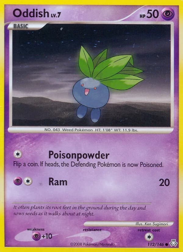 Carte Pokémon Mystherbe #112 — Éveil des Légendes