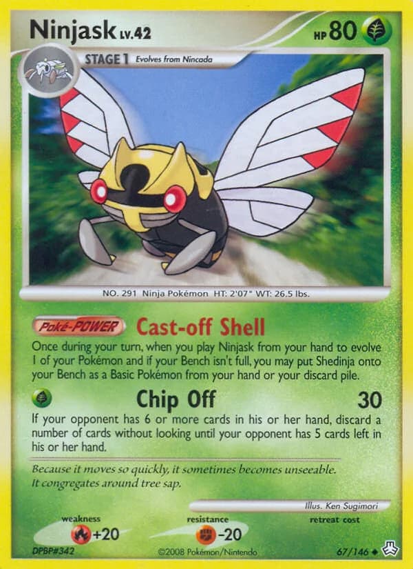 Carte Pokémon Ninjask #67 — Éveil des Légendes