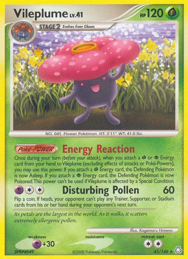 Carte Pokémon Rafflesia #45 — Éveil des Légendes