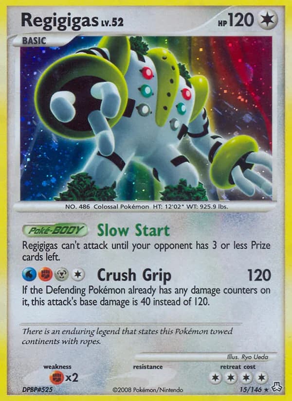 Carte Pokémon Regigigas #15 — Éveil des Légendes