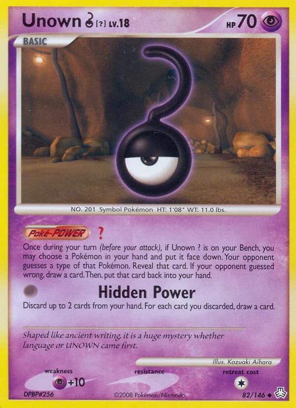 Carte Pokémon Zarbi ? #82 — Éveil des Légendes