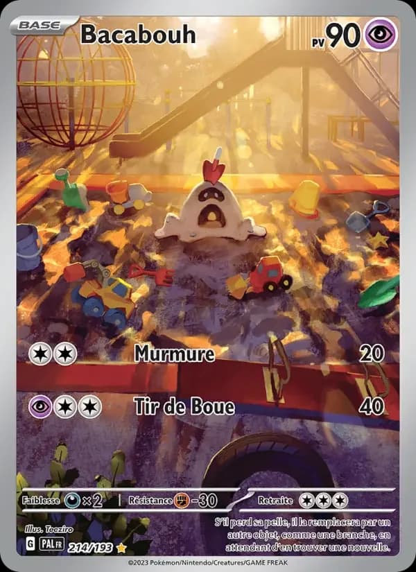 Carte Pokémon Bacabouh #214 — Évolutions à Paldea