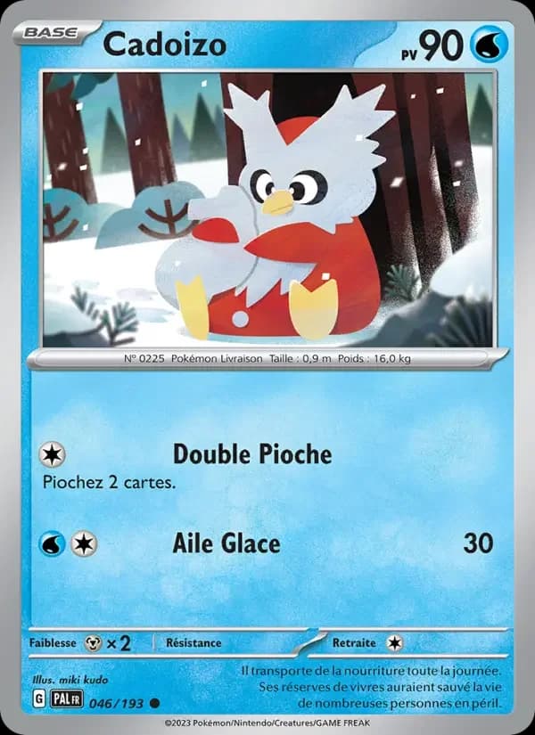 Carte Pokémon Cadoizo #046 — Évolutions à Paldea
