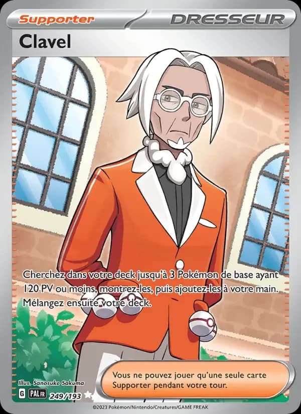Carte Pokémon Clavel #249 — Évolutions à Paldea