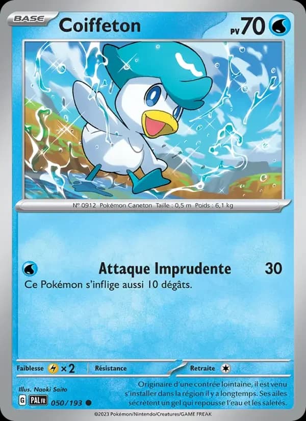 Carte Pokémon Coiffeton #050 — Évolutions à Paldea