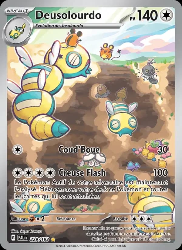 Carte Pokémon Deusolourdo #229 — Évolutions à Paldea