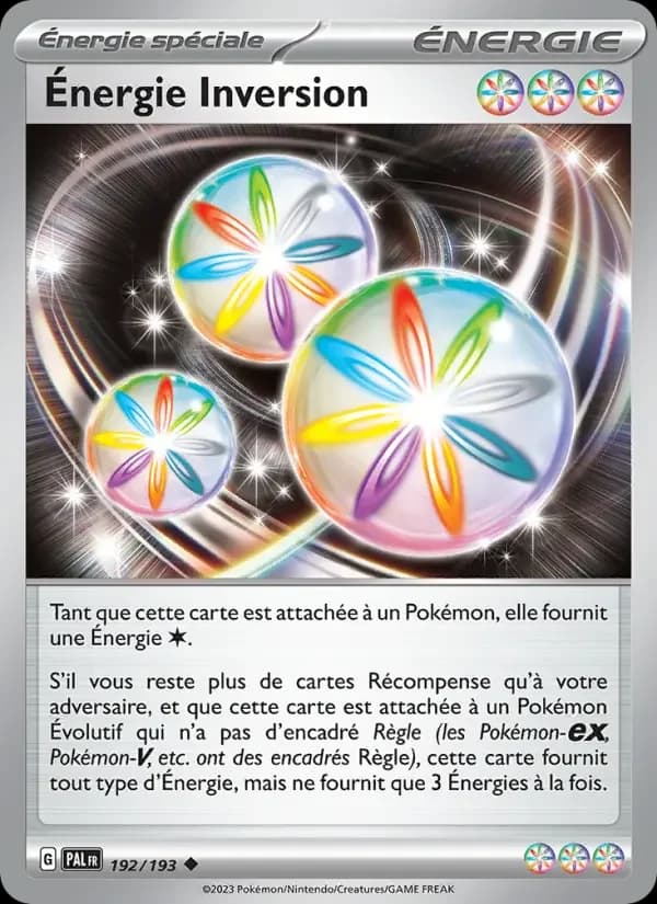 Carte Pokémon Énergie Inversion #192 — Évolutions à Paldea